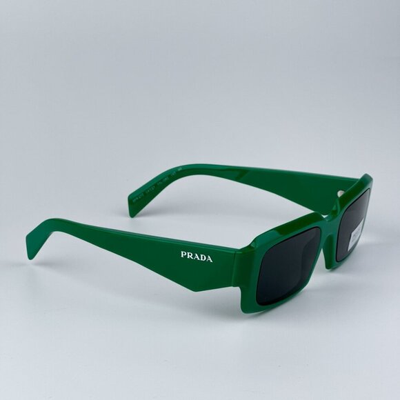Prada PR27ZS 11L08Z BRAND NEW Sunglasses Mango Dark Grey Square Unisex - Picture 10 of 13